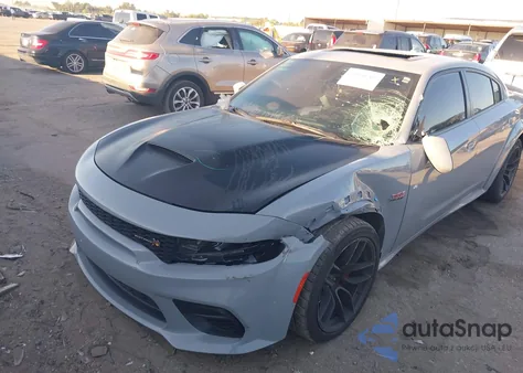 2022 Dodge Charger Scat Pack Widebody из США, поврежденный, VIN 2C3CDXGJ6NH148007